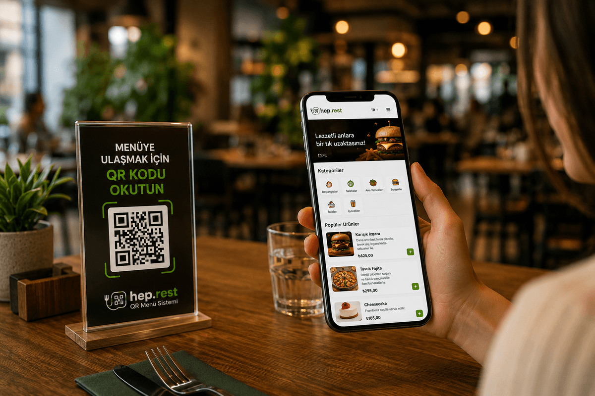 Restaurantınız Dijitalde Görünsün