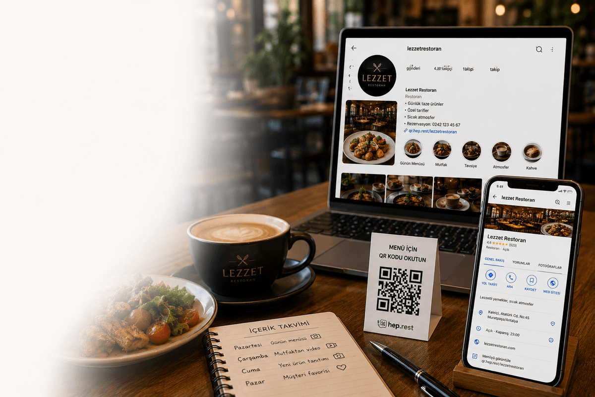 Google Maps ve Instagram ile Restoranınıza Yeni Müşteri Çekmek