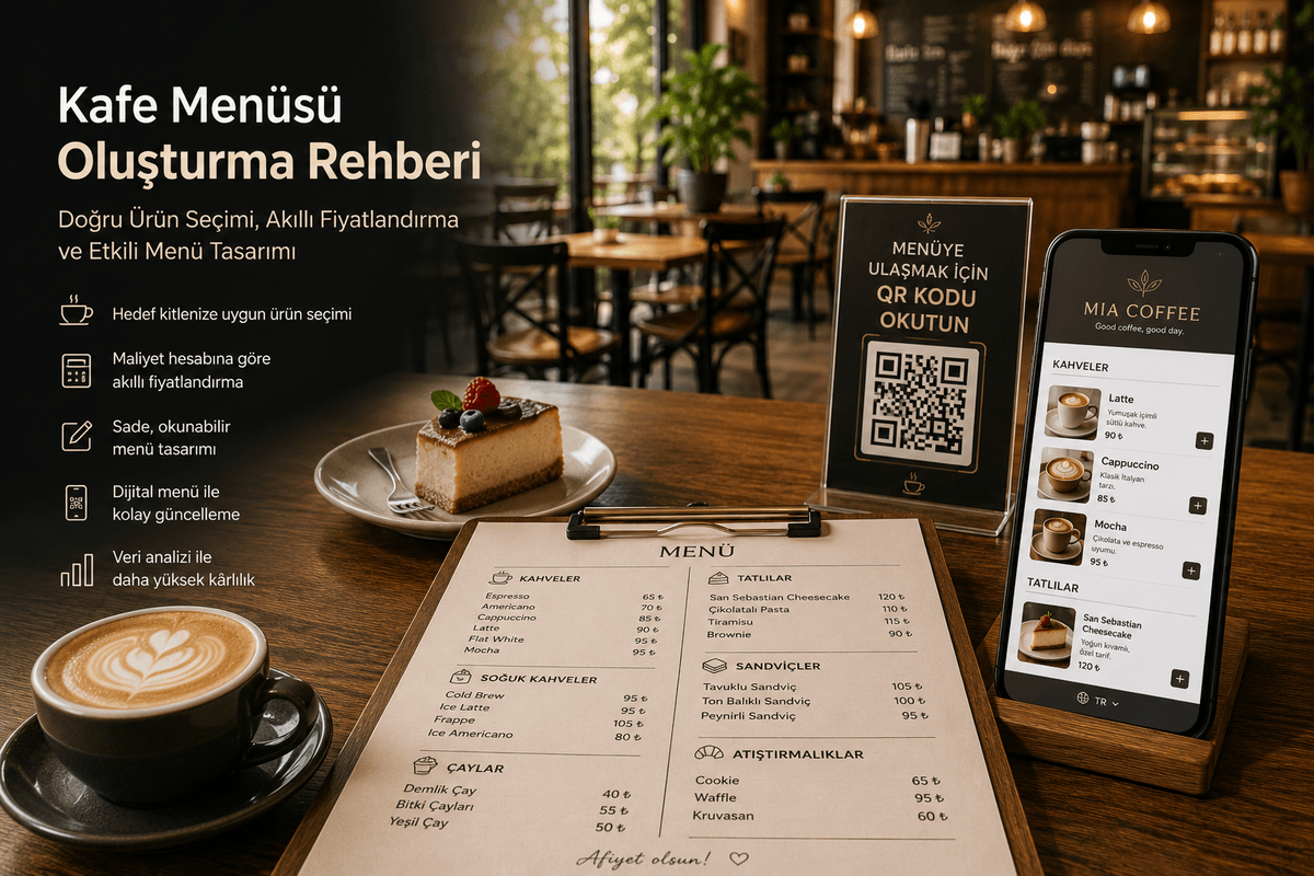 Kafe Menüsü Oluşturma Rehberi
