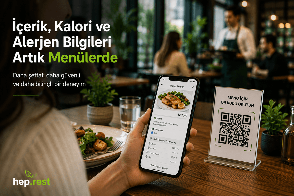 Restoran Menülerinde Ayrıntı Dönemi